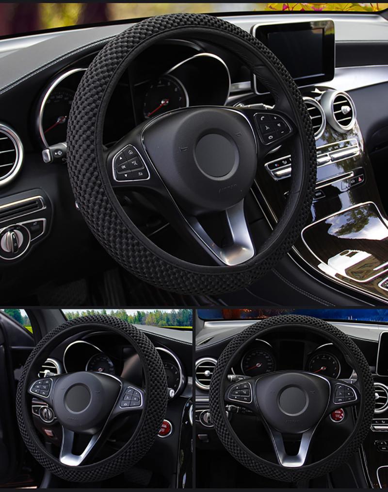 Universal Car Steering Wheel Cover Leather Car steering sleeve Car Accessories Auto Steering-Weel covers Auto Upholstery