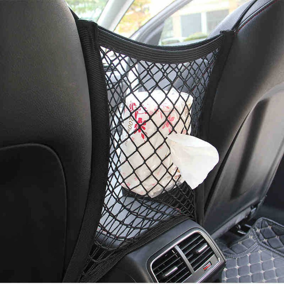 Universal Car Organizer Net Mesh Trunk Goods Storage Seat Back Stowing Tidying mesh in Trunk Bag Network Interior Accessories Universal Car Organizer Net Mesh Trunk Goods Storage Seat Back Stowing Tidying mesh in Trunk Bag Network Interior Accessories