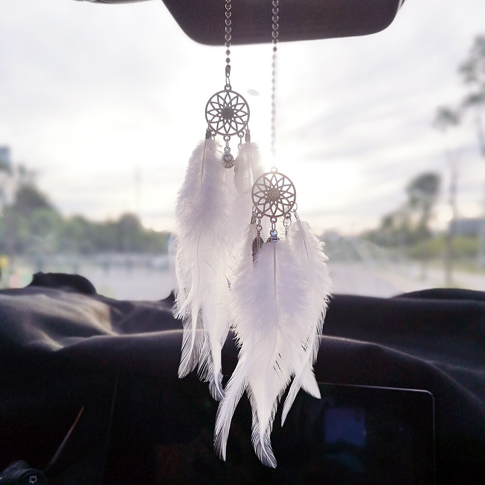 Mini Dream Catcher Car Pendant