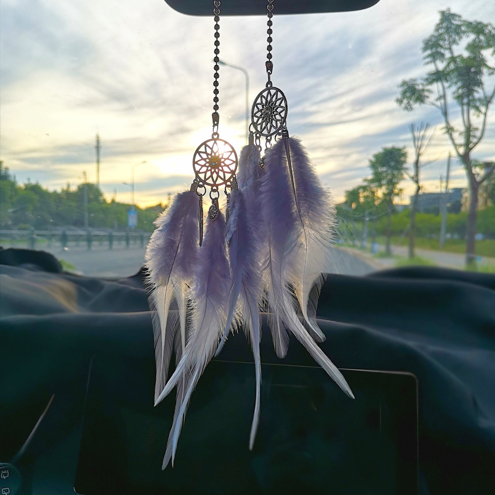 Mini Dream Catcher Car Pendant