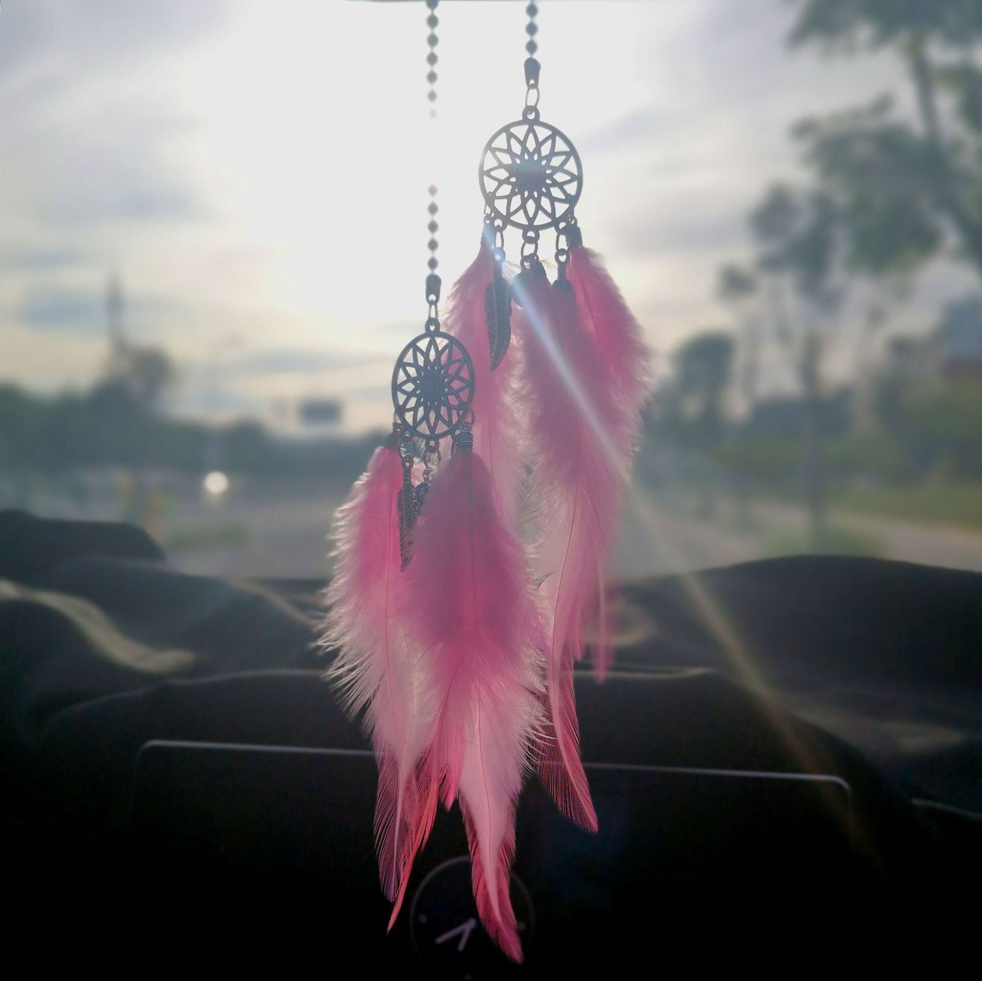 Mini Dream Catcher Car Pendant