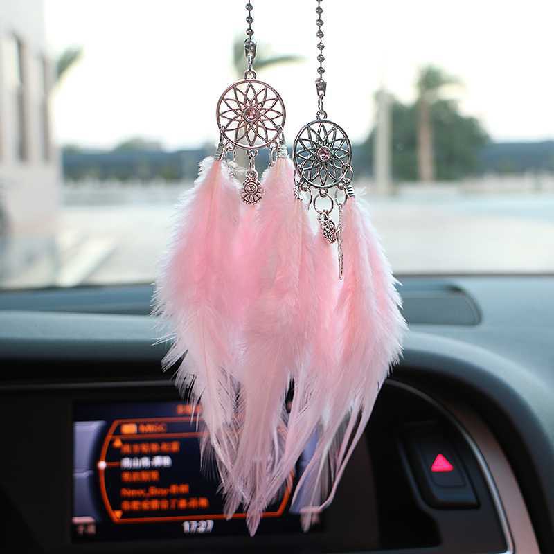Mini Dream Catcher Car Pendant