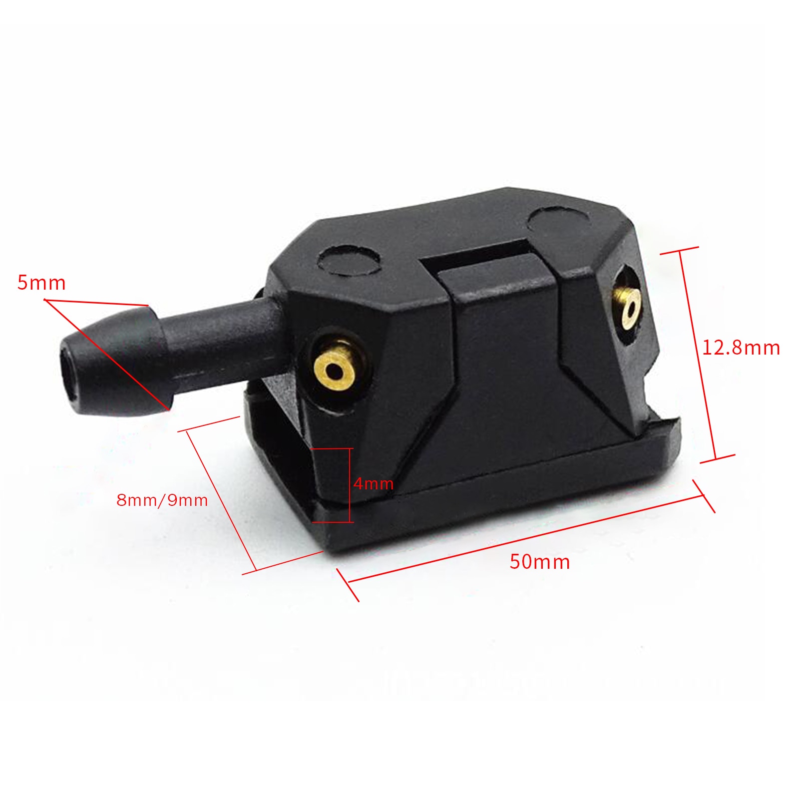 2Pcs Universal Car Windscreen Washer Wiper Blade Water Spray Jets Nozzles Mounted onto 8mm 9mm Arm Adjusted 4 Way Upgrade 2Pcs Universal Car Windscreen Washer Wiper Blade Water Spray Jets Nozzles Mounted onto 8mm 9mm Arm Adjusted 4 Way Upgrade