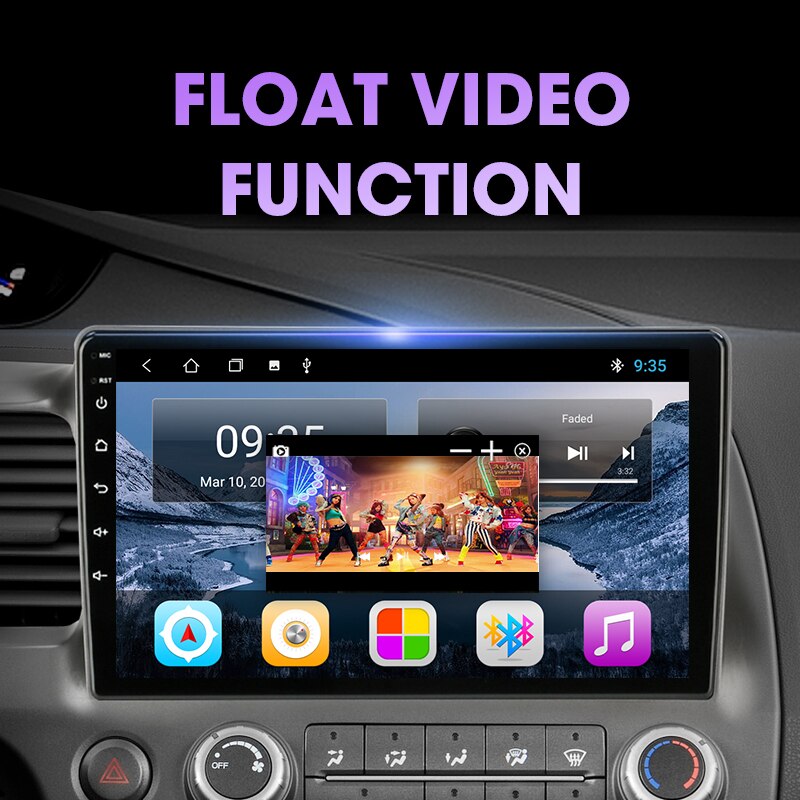 JMCQ-Radio Multimedia con GPS para coche, Radio con reproductor, Android 11,0, 2Din, navegador, estéreo, 4G, Carplay, unidad principal, para Honda Civic 2005-2012 JMCQ-Radio Multimedia con GPS para coche, Radio con reproductor, Android 11,0, 2Din, navegador, estéreo, 4G, Carplay, unidad principal, para Honda Civic 2005-2012