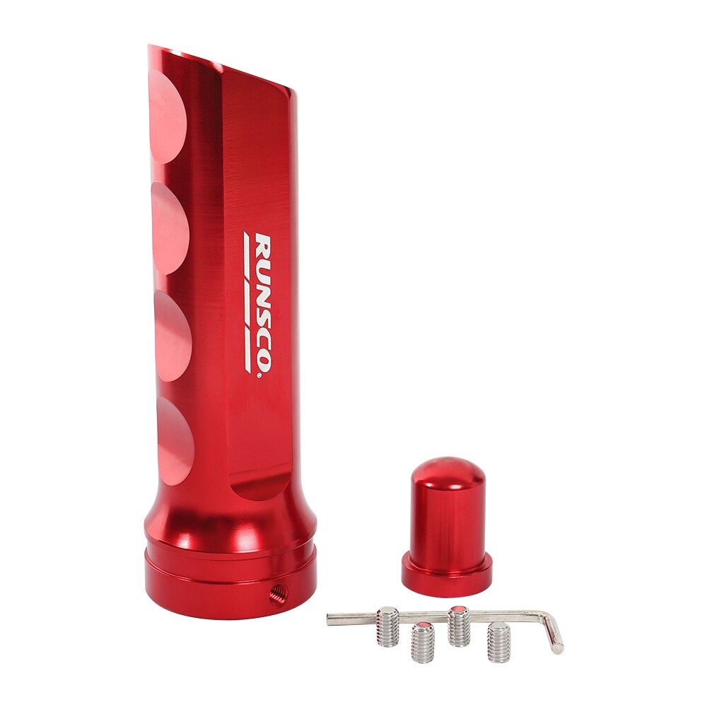 Cubierta de manija de freno de mano de coche, decoraci&oacute;n antideslizante, Protector de freno de mano, cubierta de aluminio